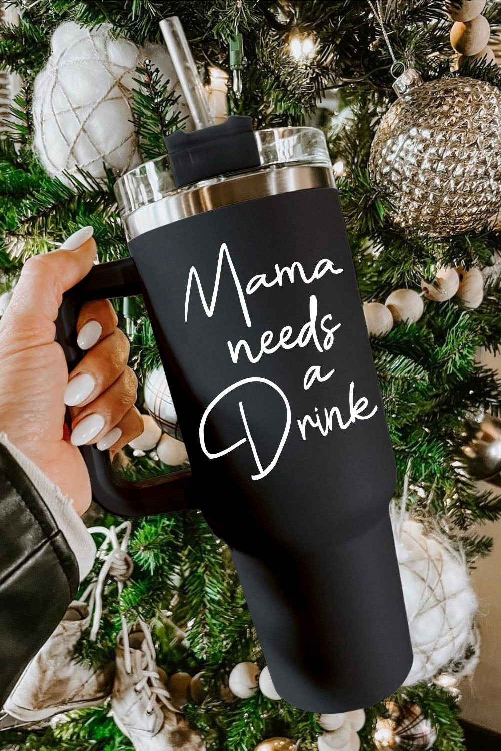 Mama Needs a Drink Tumbler Cup