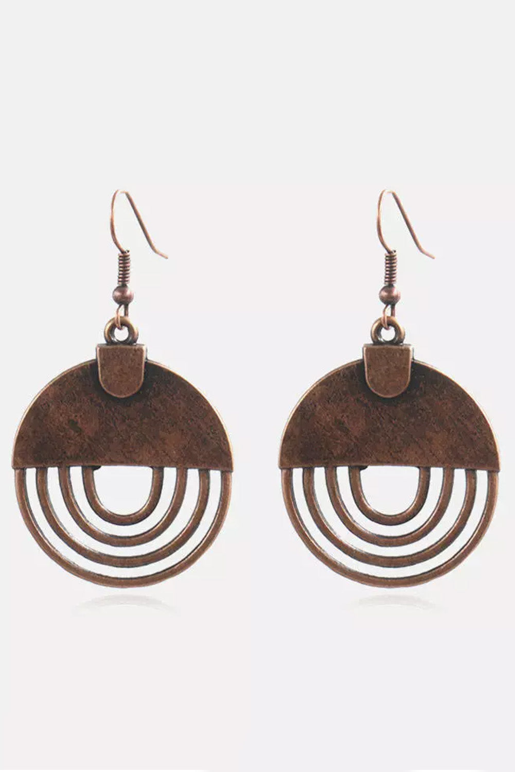 Vintage Hollow Out Hook Earrings