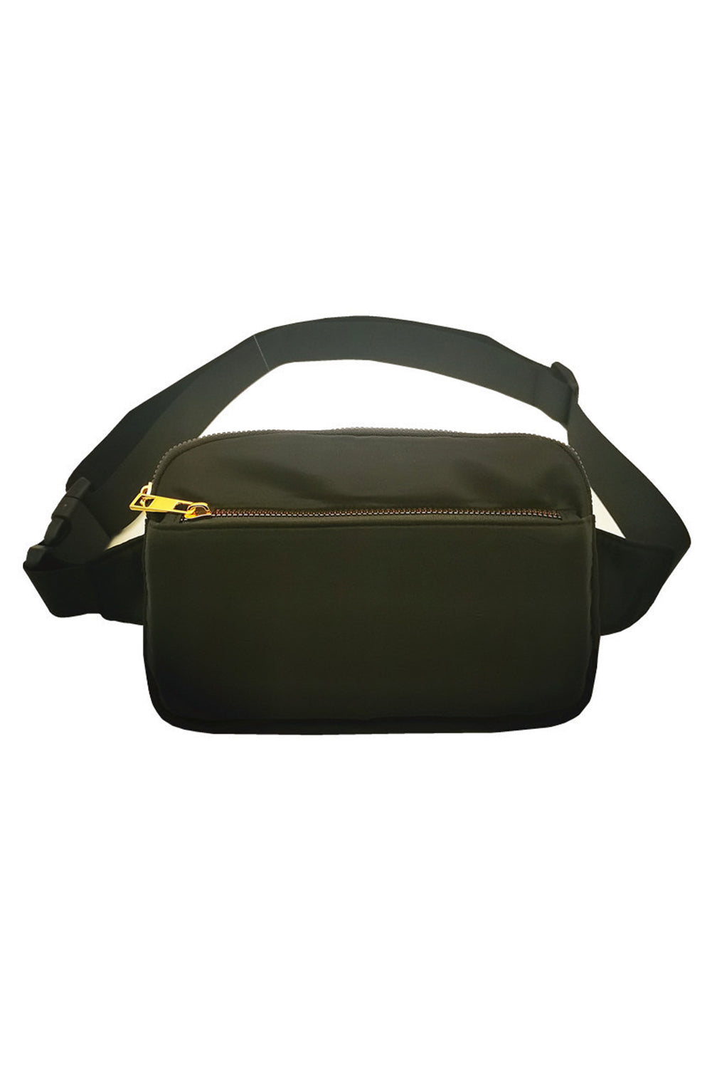 Black Oxford Cloth Large Capacity Portable Multi Pocket Chest Bag