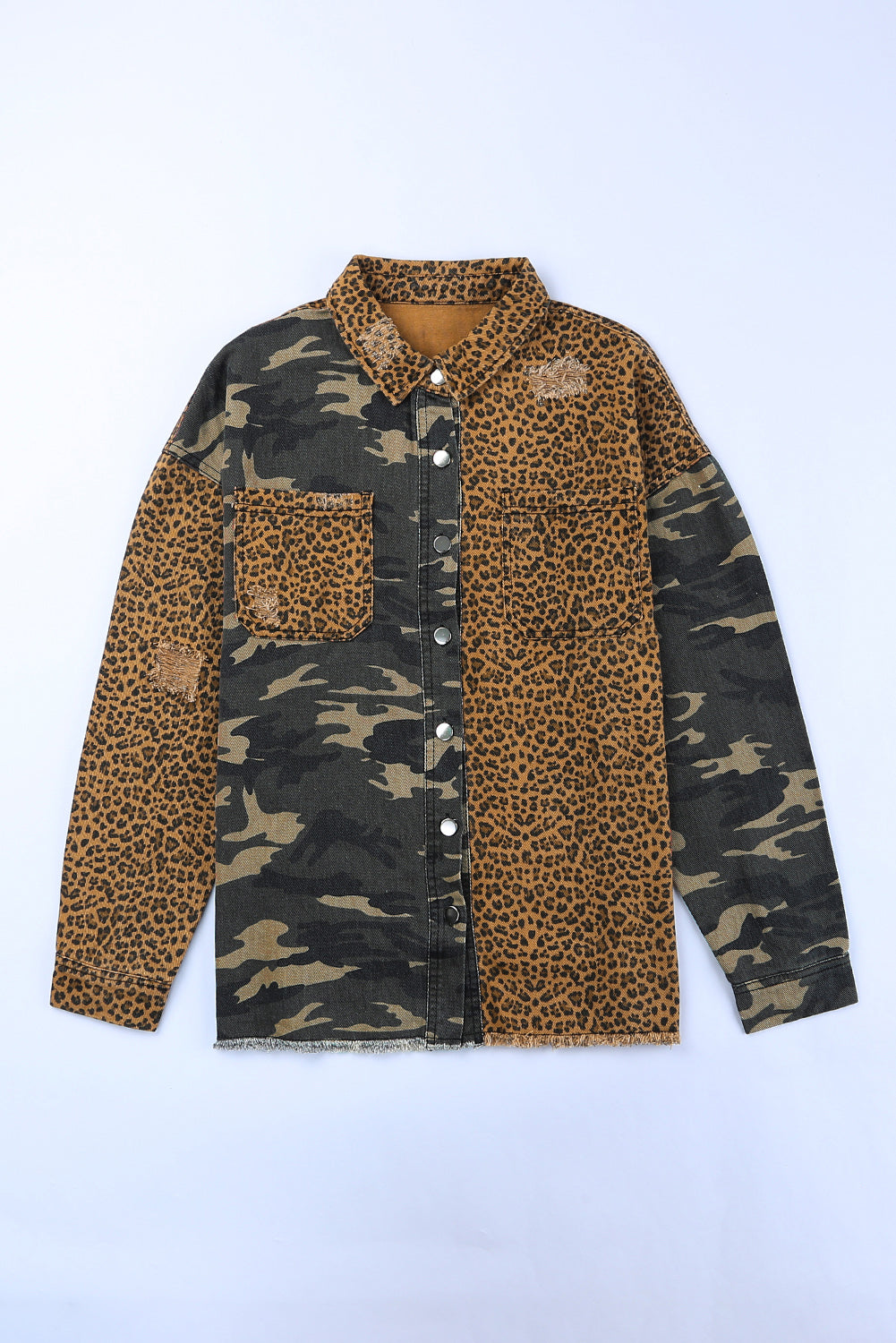 Camouflage Patchwork Jacket