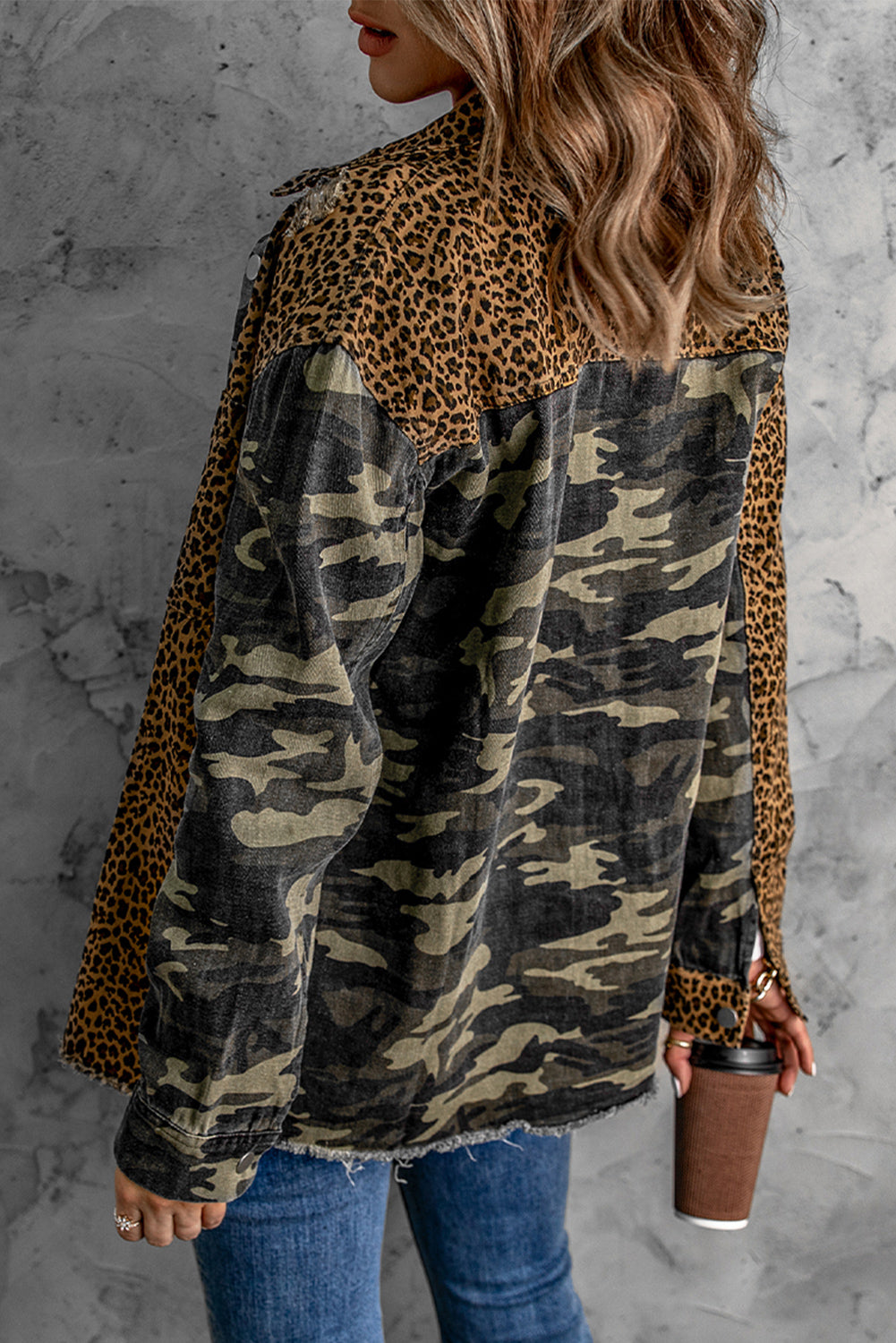 Camouflage Patchwork Jacket