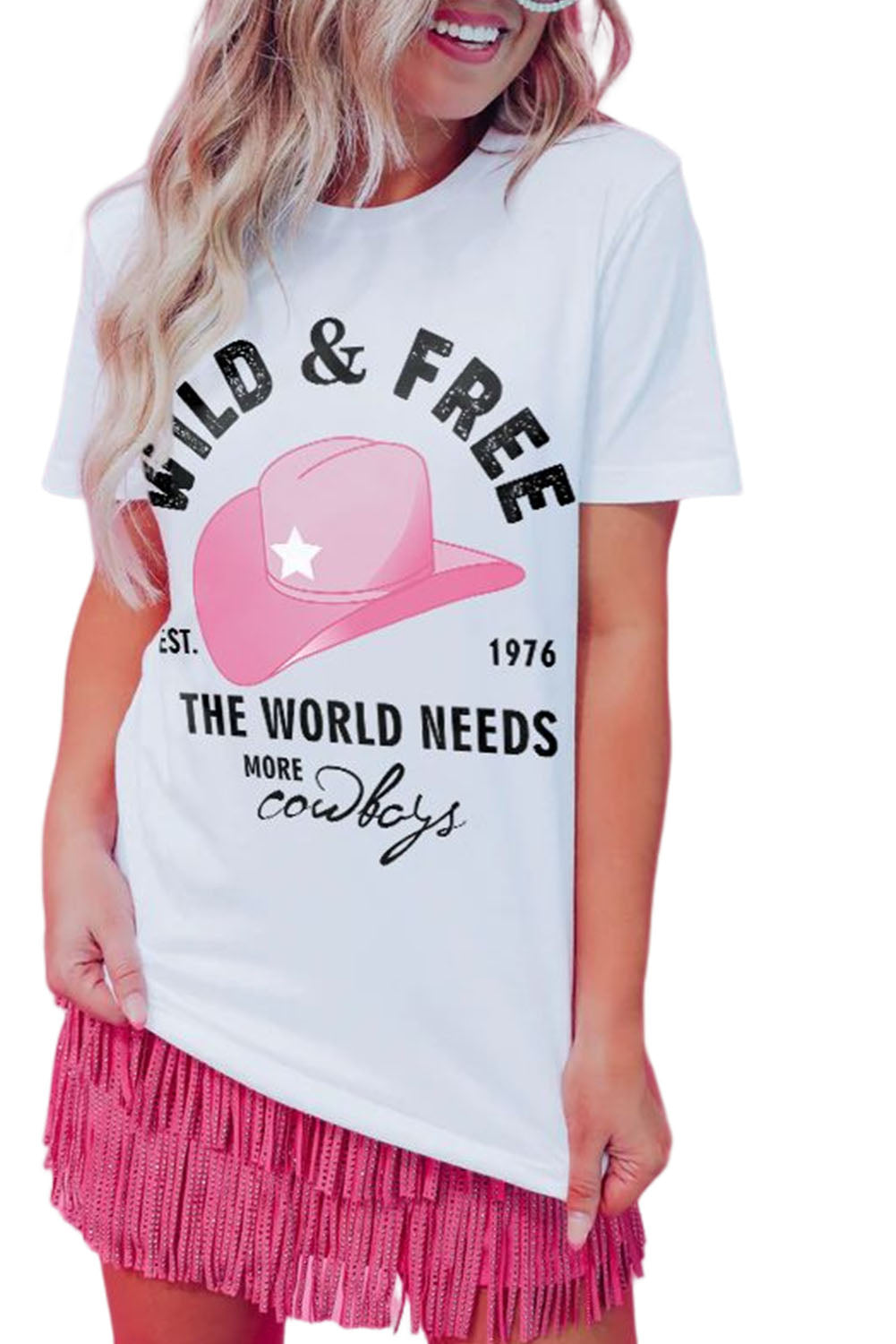 WILD&FREE Cowboys Fashion Graphic Tee