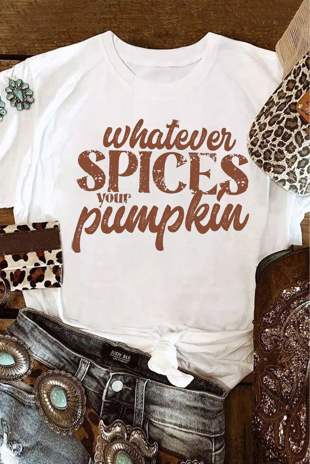 Whatever Spices Your Pumpkin Short Sleeve T Shirt