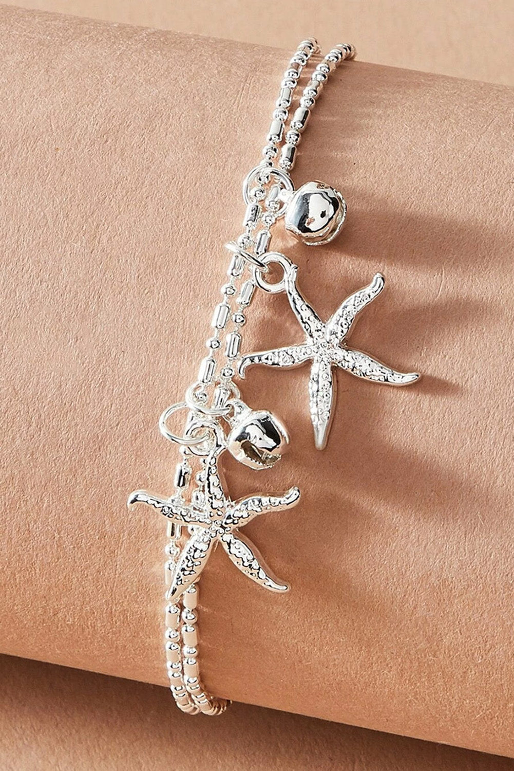 Starfish Bell Dual-Layered Anklet