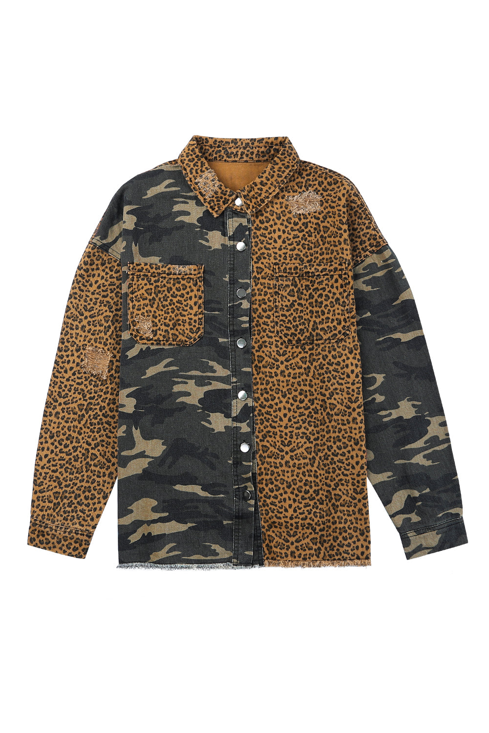 Camouflage Patchwork Jacket