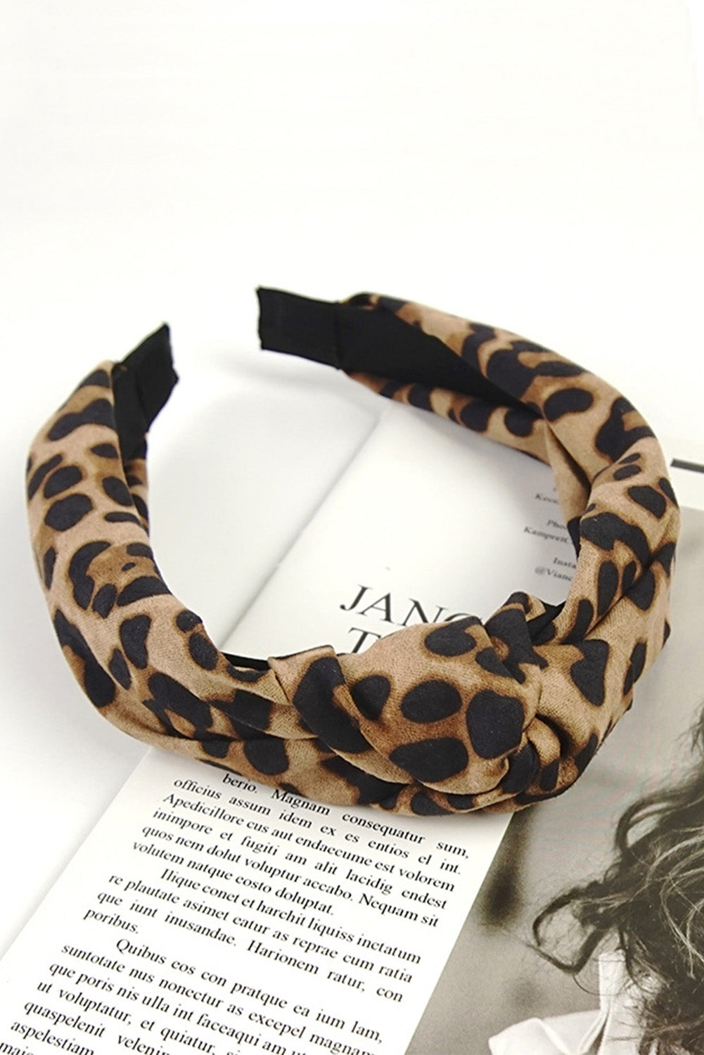 Bow Knotted Headband 14*18cm