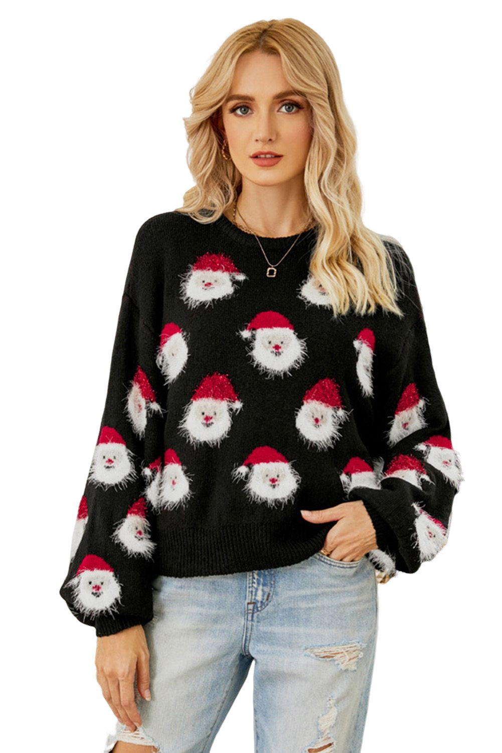 Christmas Santa Claus Pullover Sweater