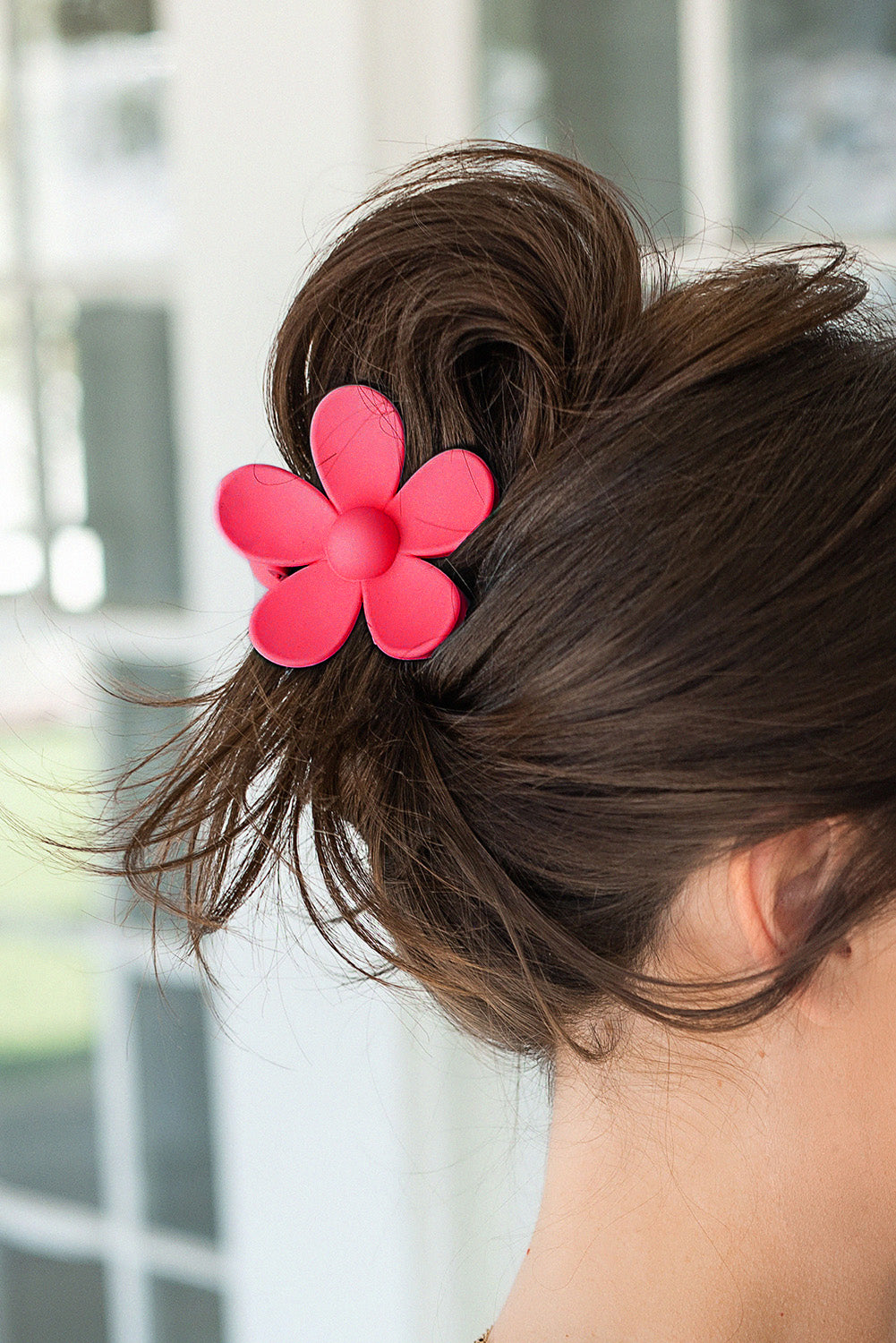 Flower Hair Claw Clip