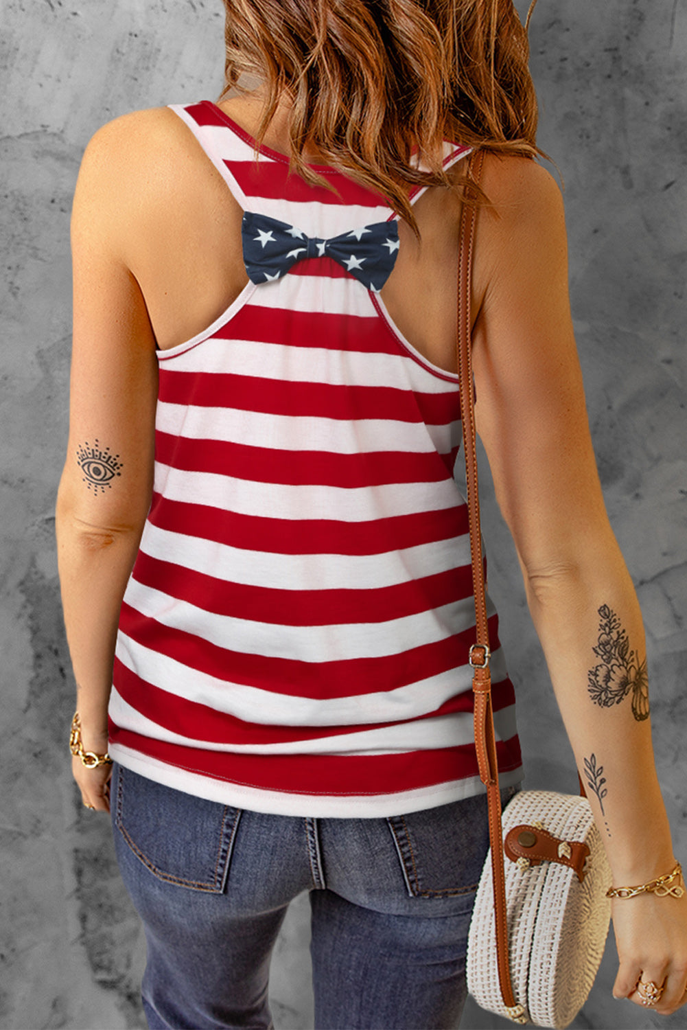 Pocket Patch Stars & Stripes Tank Top