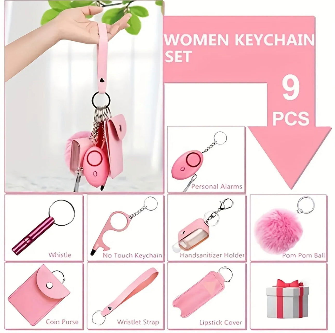 Women’s Safety Keychain Set