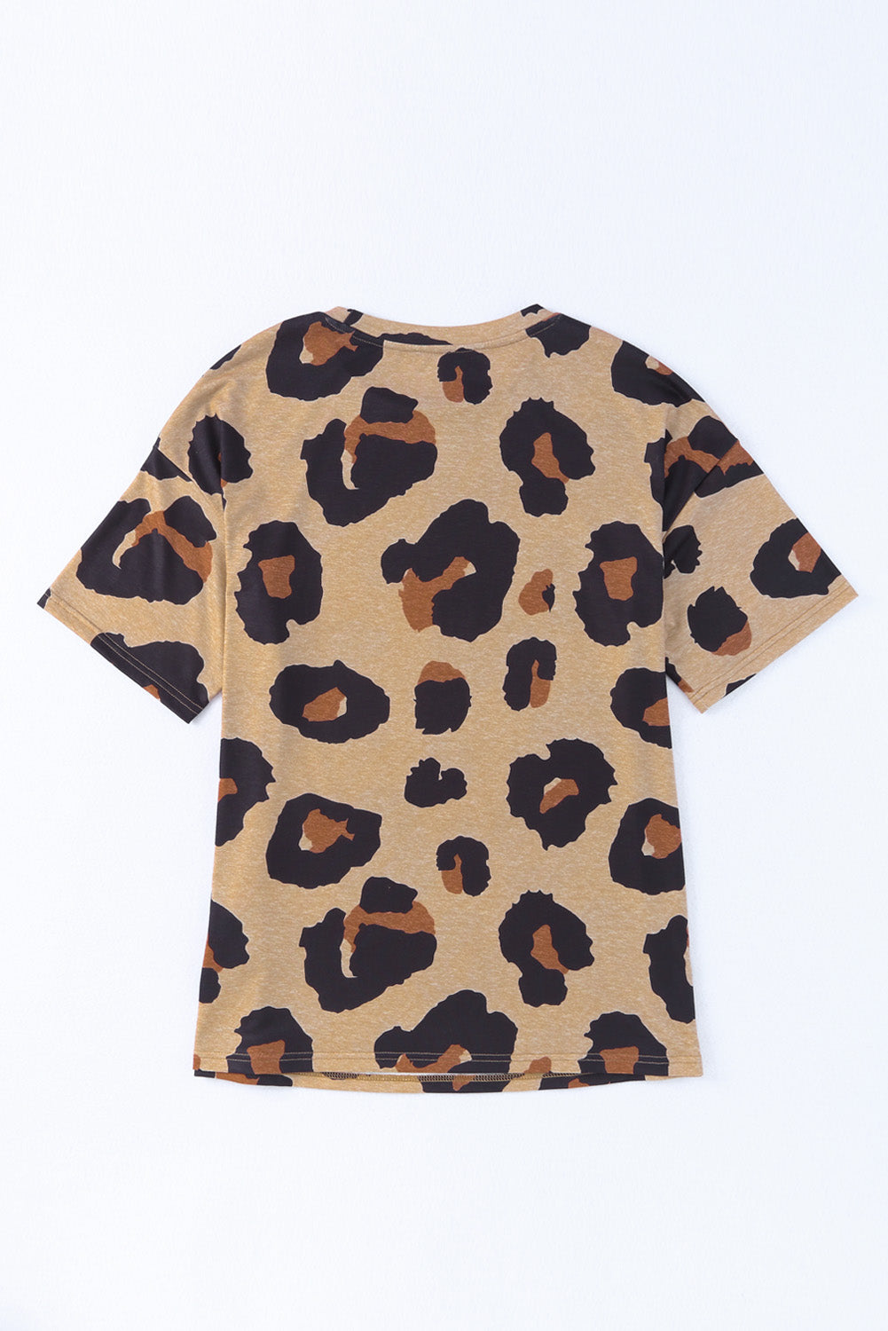 Boyfriend Leopard Print Loose T Shirt