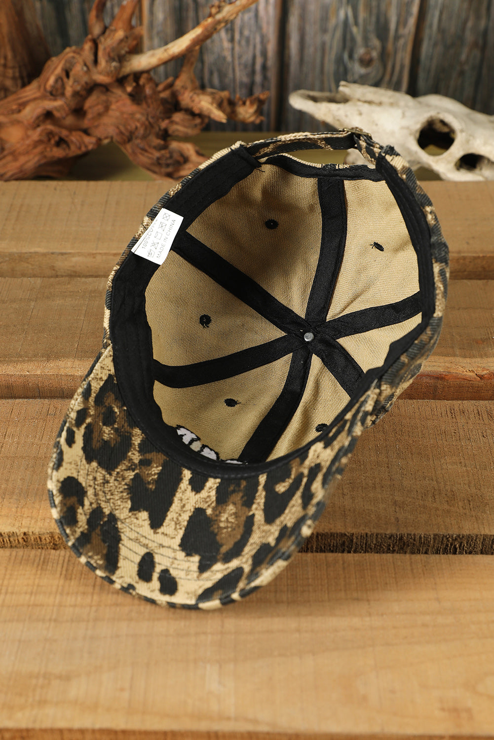 MAMA Embroidered Leopard Baseball Cap